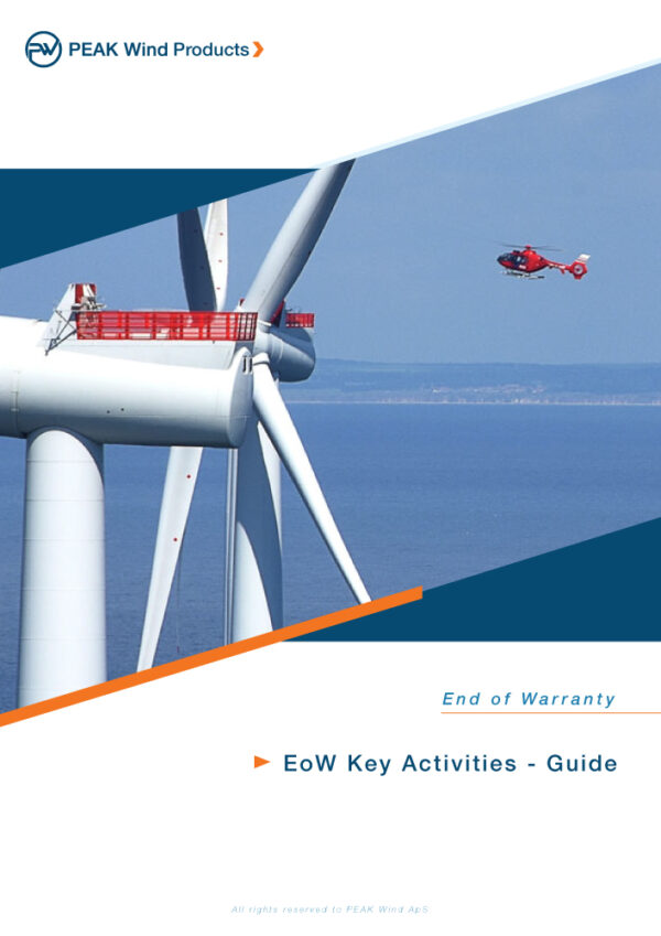 End-of-Warranty Key Activities – Checklist - PEAK Wind