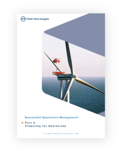 Operations Preparations - PEAK Wind