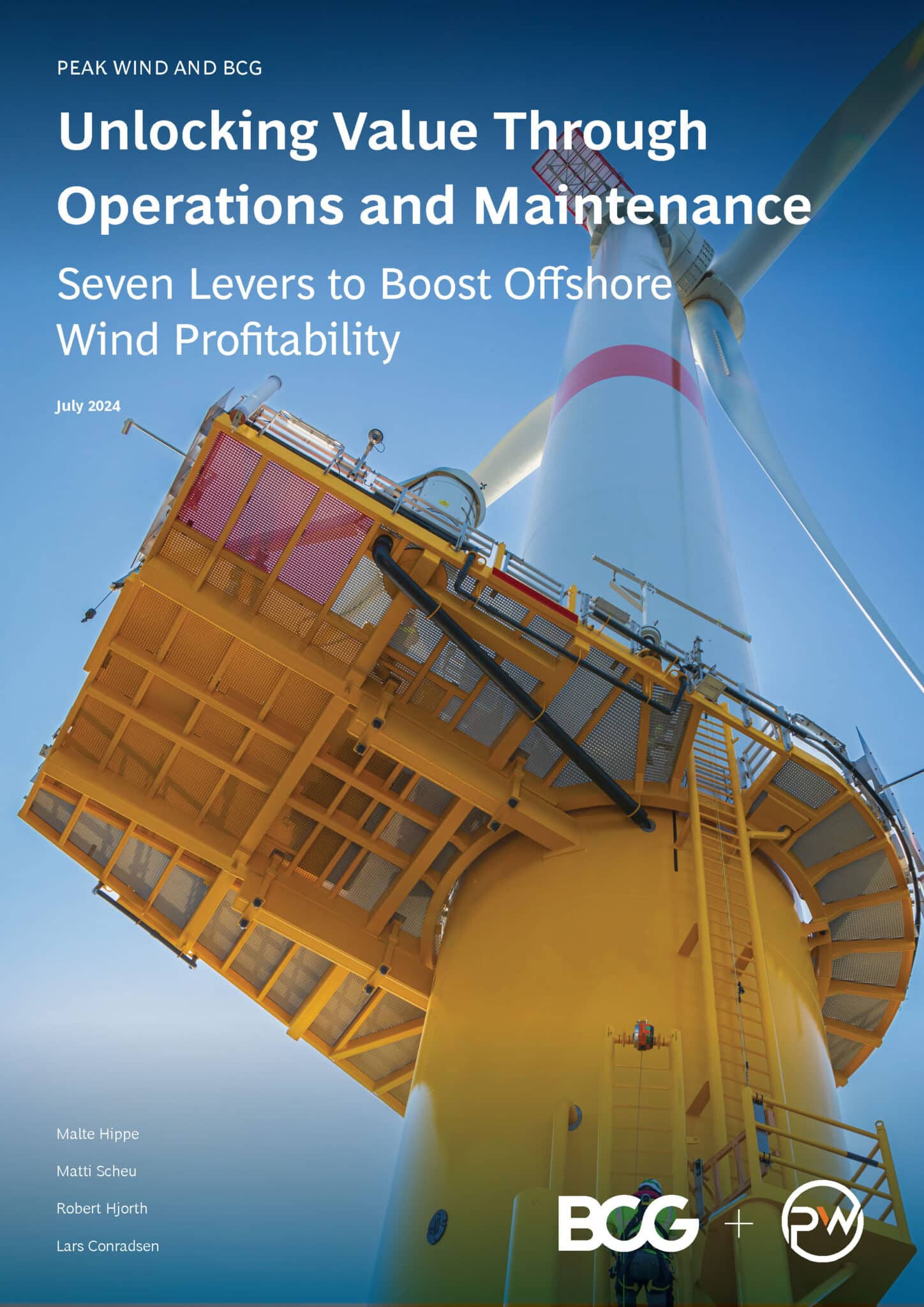 Unlocking Value Through Operations and Maintenance: a Report by PEAK Wind and BCG