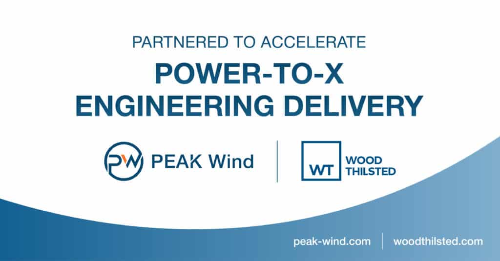PEAK Wind and Wood Thilsted signs MoU